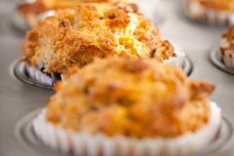 Рецепт постных кокосово-морковные маффины с миндалем