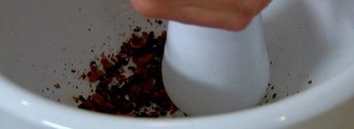 пряные маффины с голубикой и миндалем. Шаг 5