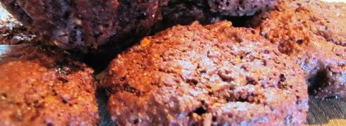 шоколадно-орехово-вишневые маффины. Шаг 9