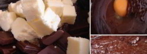 шоколадные маффины с заварным кремом. Шаг 4