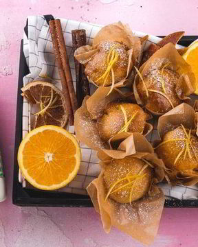 Цитрусовые маффины