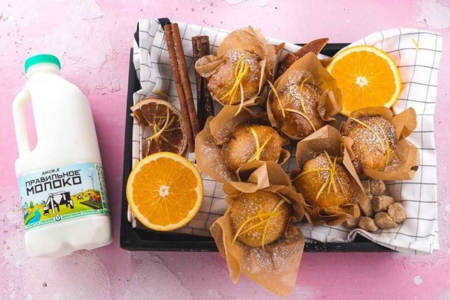 Рецепт цитрусовых маффинов