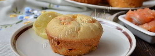 закусочные маффины с семгой. Шаг 11