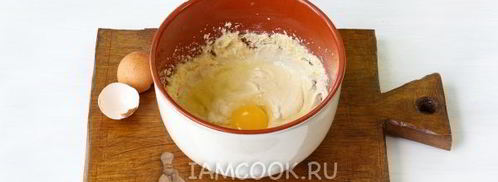 классический манник на кефире. Шаг 8