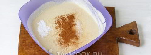 классический манник на кефире. Шаг 10