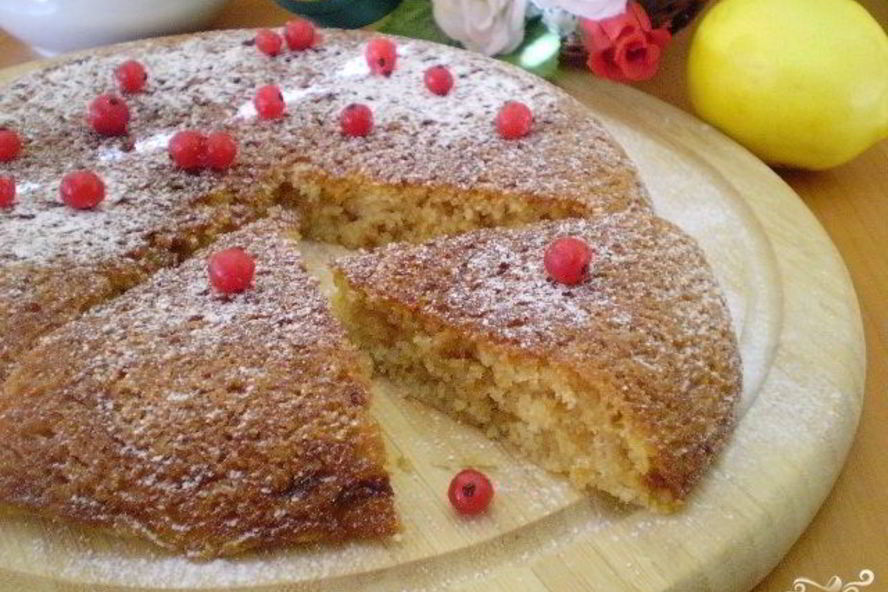 Рецепт лимонного манника