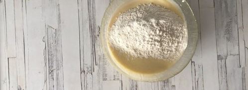 манник без молока на сметане. Шаг 6