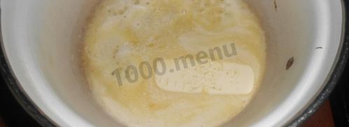 манник на кефире без муки. Шаг 5