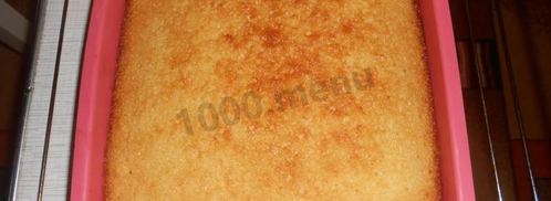 манник на кефире без муки. Шаг 10