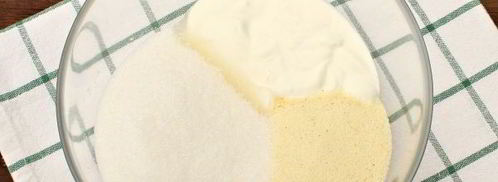 манник на сметане без муки. Шаг 4