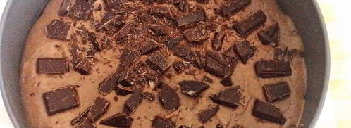 манник с шоколадом и какао. Шаг 10