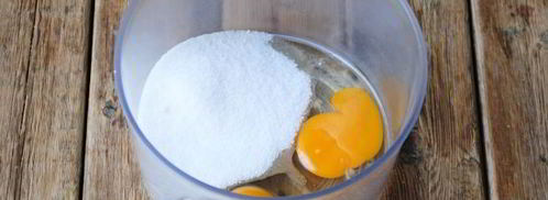 манник с вишней на кефире. Шаг 8