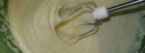 манник с вишней. Шаг 3