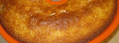 манник с вишней. Шаг 8