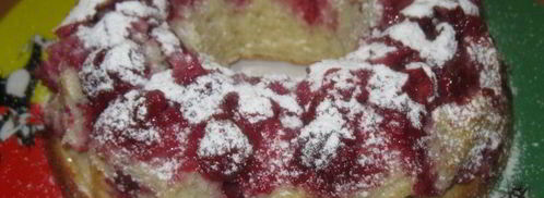 манник с вишней. Шаг 9