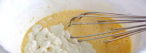 манник шоколадный с финиками и миндалем. Шаг 6