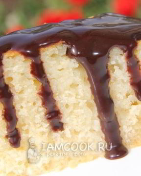 Манник Стаканник в сливочной заливке