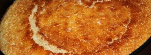 манник стаканник в сливочной заливке. Шаг 10