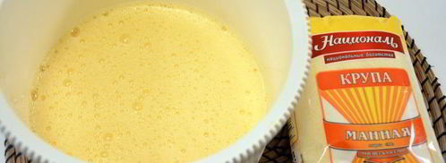 манник в медовом сиропе. Шаг 3