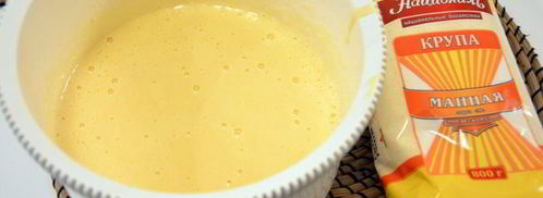 манник в медовом сиропе. Шаг 4