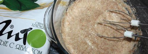 постный манник с отрубями. Шаг 4