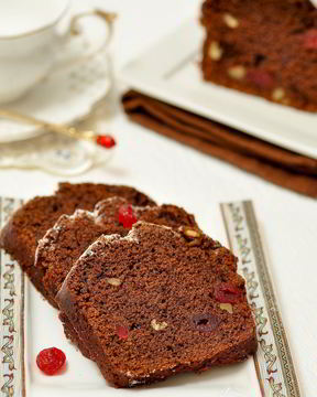 Постный шоколадный манник