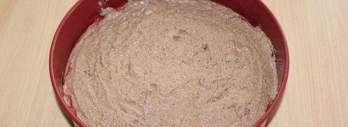 шоколадный манник с малиновым джемом. Шаг 5