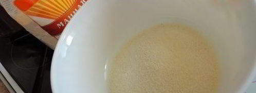 цитрусовый манник с финиками. Шаг 3