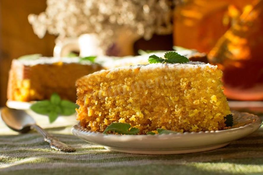 Рецепт тыквенного манника