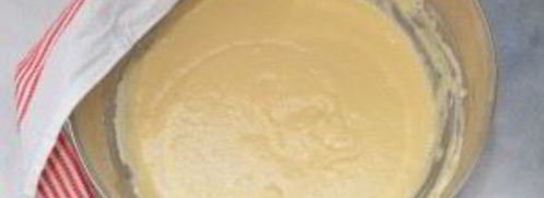 дрожжевые оладьи на молоке. Шаг 6