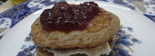 гречневые оладьи с творожным сыром. Шаг 9