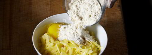 картофельные оладьи. Шаг 4