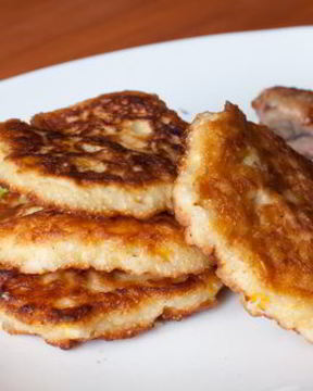 Кукурузные оладьи