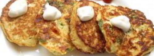 луковые оладьи. Шаг 4