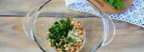 марокканские оладьи из картофеля c чимичури. Шаг 8