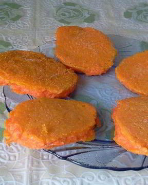 Морковные оладьи