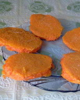 Морковные оладьи