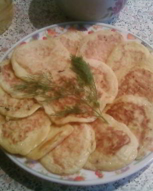 Нежные оладьи из кабачков