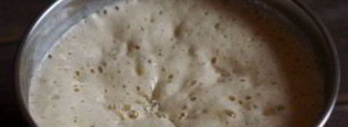 оладушки на дрожжах и молоке. Шаг 6