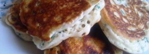 оладушки с зеленым луком. Шаг 12