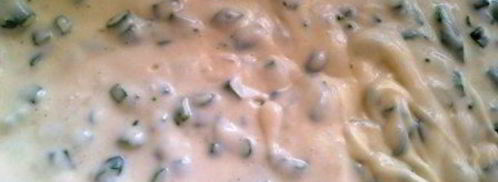 оладушки с зеленым луком. Шаг 9