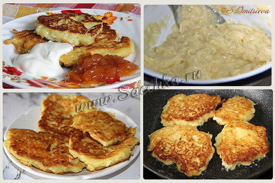 Рецепт оладий из кабачков и картофеля