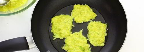 оладьи из кабачков с манкой. Шаг 9