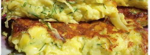 оладьи из кабачков с творогом. Шаг 5