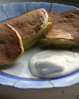 Оладьи из кабачков сладкие