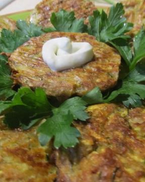 Оладьи из кабачков в духовке