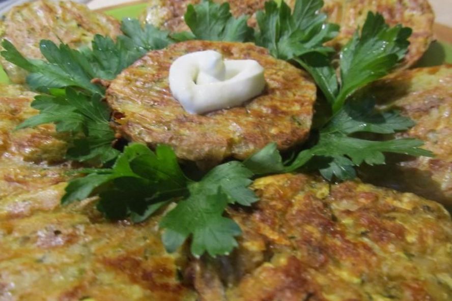 Рецепт оладий из кабачков в духовке