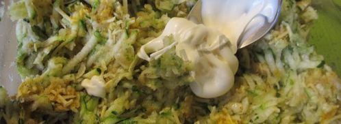 оладьи из кабачков в духовке. Шаг 8