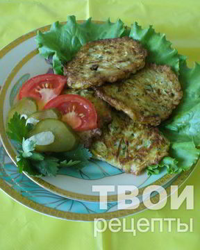 Оладьи из кабачков