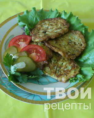 Оладьи из кабачков